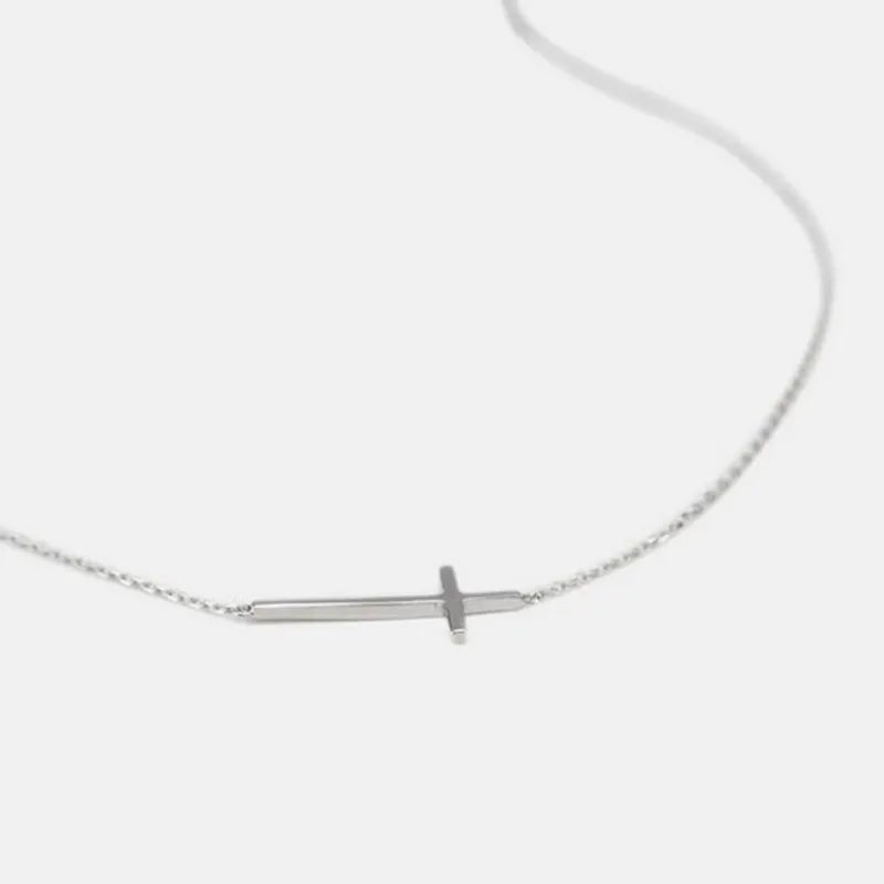 Wild Cross 925 Sterling Silver Necklace