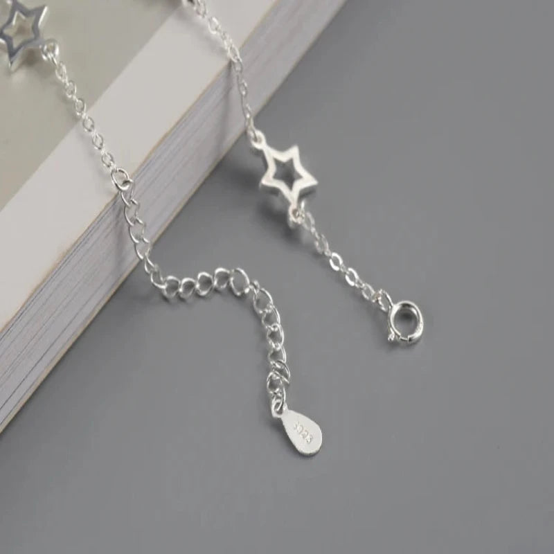 Stars 925 Sterling Silver Bracelet