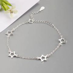 Stars 925 Sterling Silver Bracelet