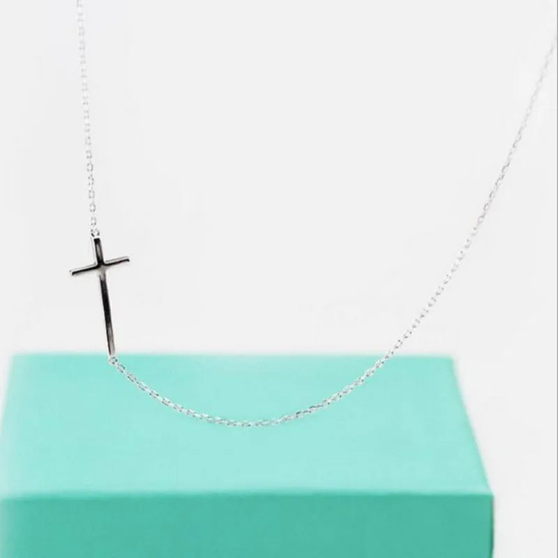 Wild Cross 925 Sterling Silver Necklace