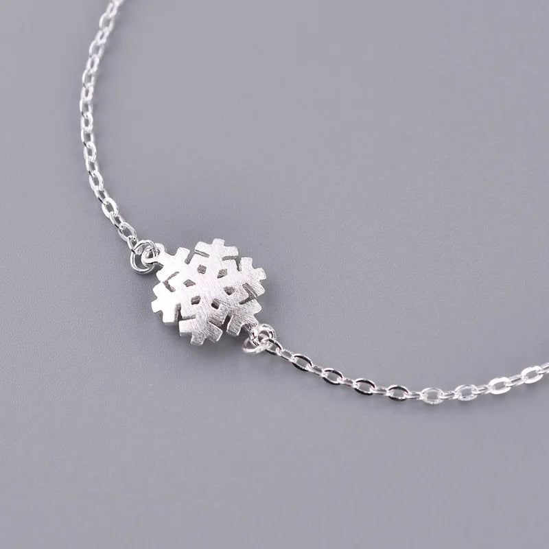 Snow Style 925 Sterling Silver Bracelet